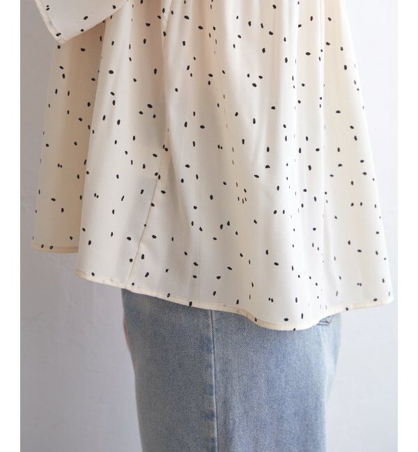 ikka「マジョリカプリーツブラウス」|シャツ・ブラウス|