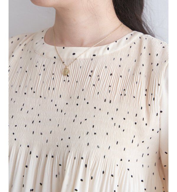 ikka「マジョリカプリーツブラウス」|シャツ・ブラウス|