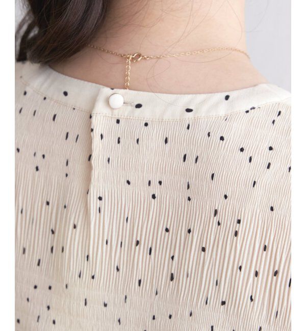 ikka「マジョリカプリーツブラウス」|シャツ・ブラウス|