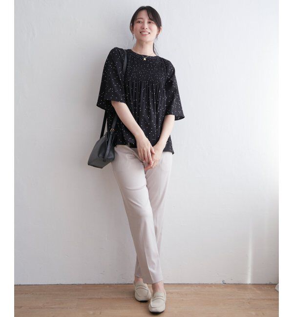 ikka「マジョリカプリーツブラウス」|シャツ・ブラウス|