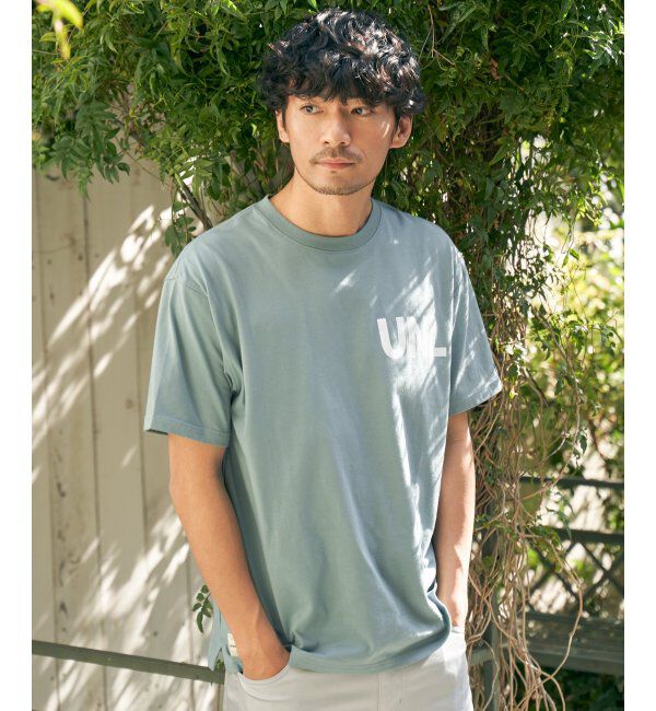 ikka「URBAN NATURE LIFE ロゴプリントTシャツ」|Tシャツ・カットソー|