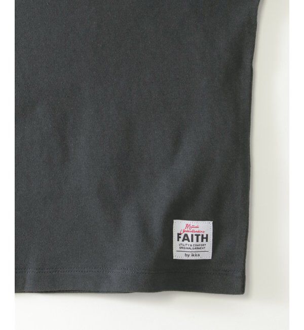 ikka kids「ダブルネック袖レイヤードロゴTシャツ（120~160cm）」|Tシャツ・カットソー|