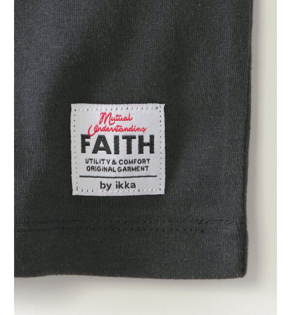 ikka kids「ダブルネック袖レイヤードロゴTシャツ（120~160cm）」|Tシャツ・カットソー|