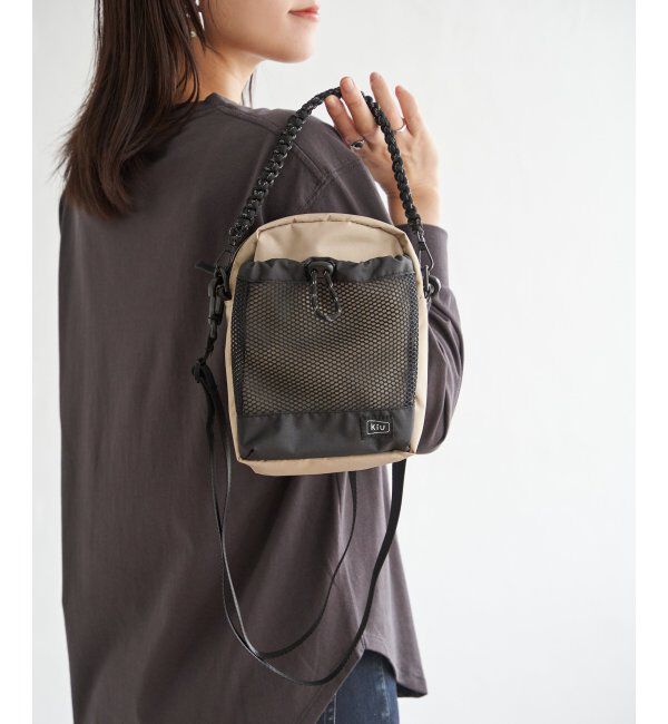 ikka「KiU パラコードメッシュポケット」|その他|