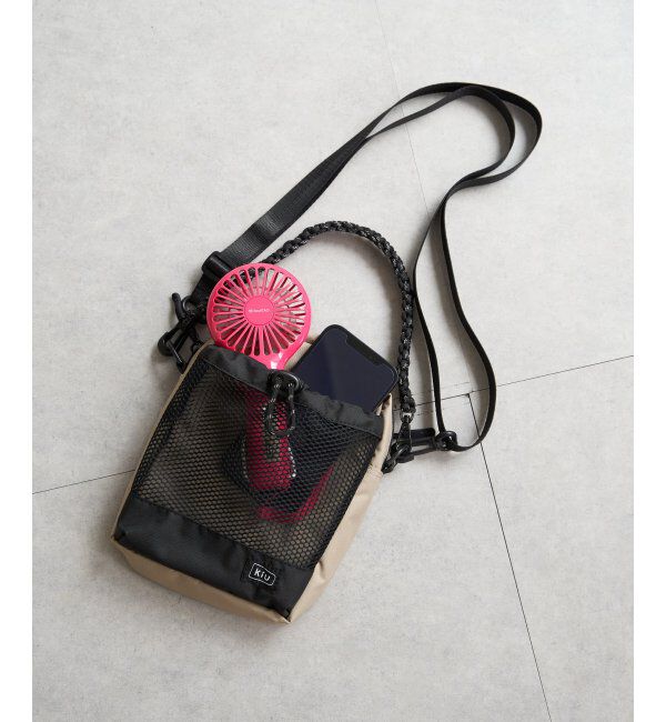 ikka「KiU パラコードメッシュポケット」|その他|