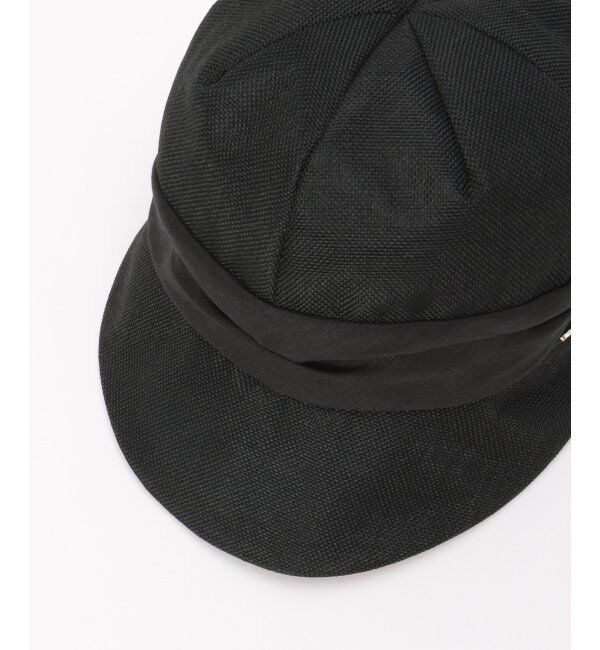 Lbc with Life「洗える雑材タック入りキャスケット」|その他|