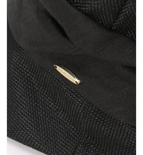 Lbc with Life「洗える雑材タック入りキャスケット」|その他|