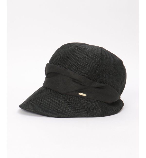 Lbc with Life「洗える雑材タック入りキャスケット」|その他|