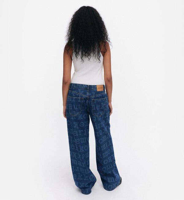 Marimekko「Maridenim Loose Logo S ジーンズ」|チノ|