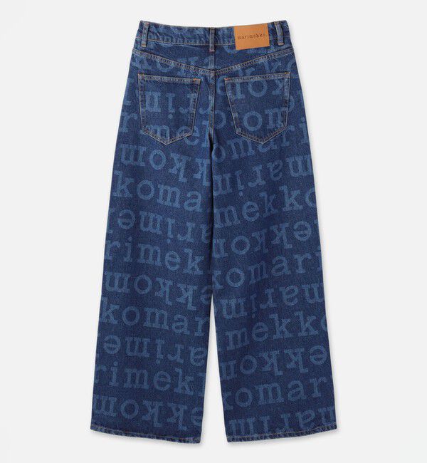 Marimekko「Maridenim Loose Logo S ジーンズ」|チノ|