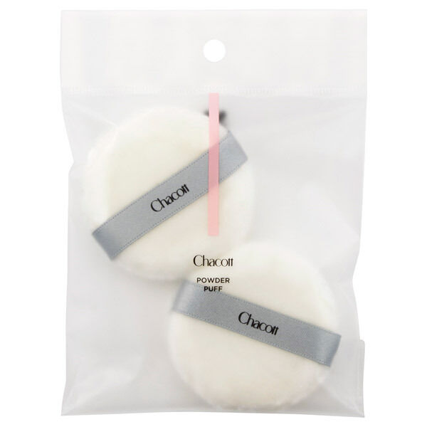 Chacott COSMETICS（チャコット・コスメティクス）「Chacott COSMETICS(チャコット・コスメティクス) パウダーパフ 027 本体 (2個入り)」|コスメ雑貨|