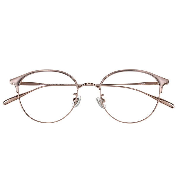  「ボストン型 メガネ ｜Zoff CLASSIC TREND メタルフレーム レンズ交換券付き」|メガネ|