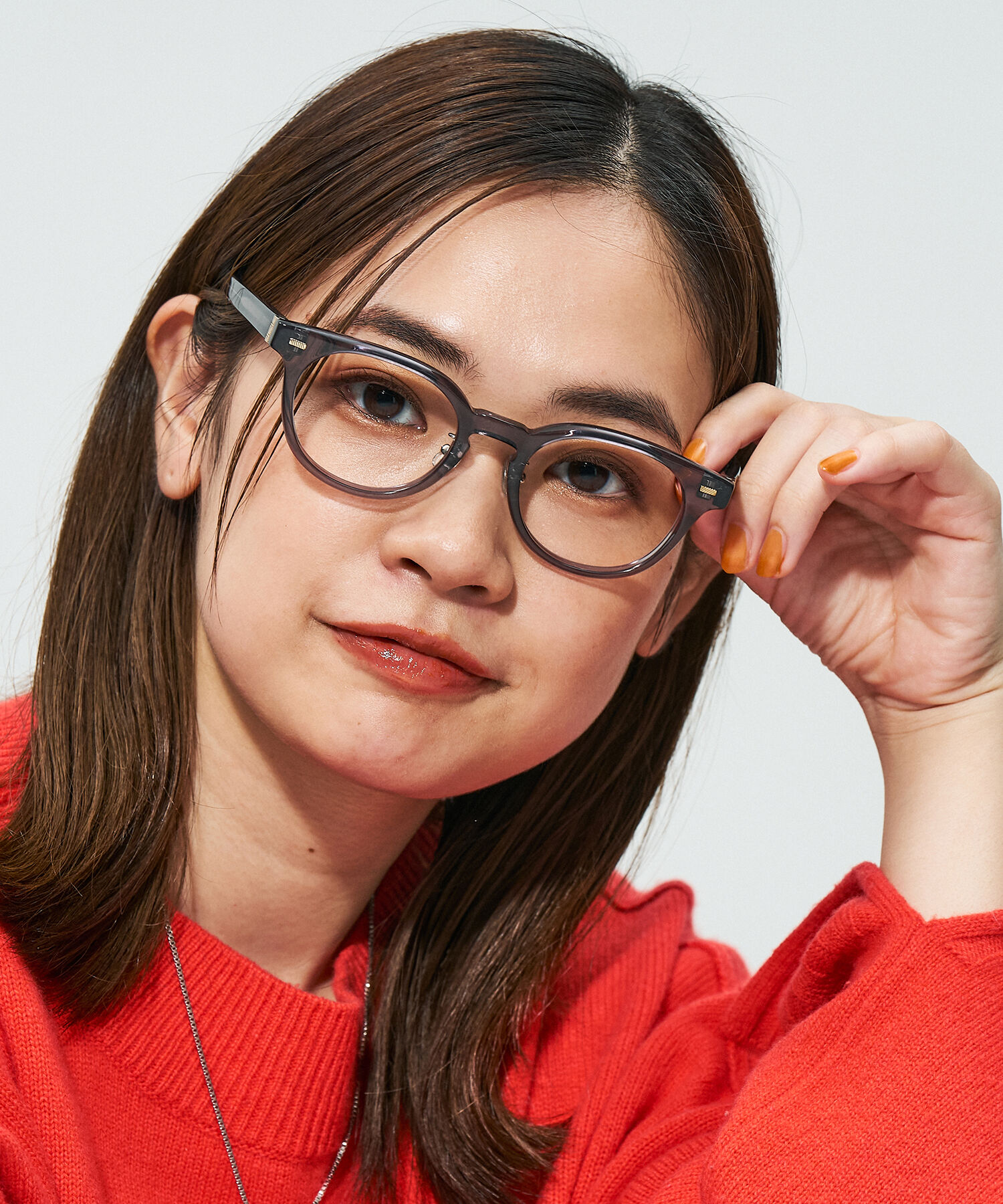  「Zoff｜STUDIO SEVEN｜ボストン型 メガネ｜太縁メガネ｜プラスチックフレーム レンズ交換券付き」|メガネ|