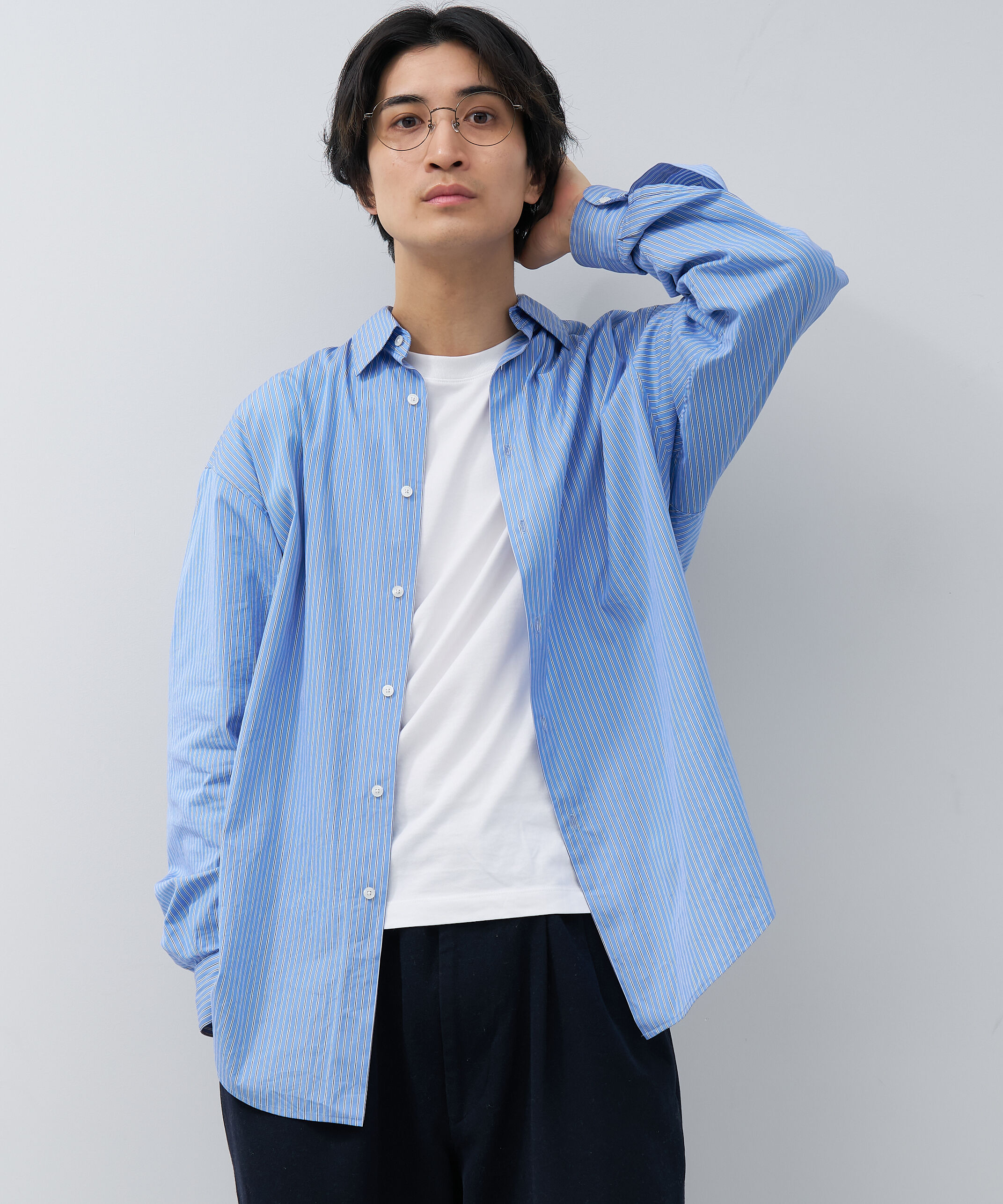  「ボストン型 華奢なラインで大人可愛い メガネ｜大きめサイズ 小顔効果 メタルフレーム レンズ交換券付き」|メガネ|