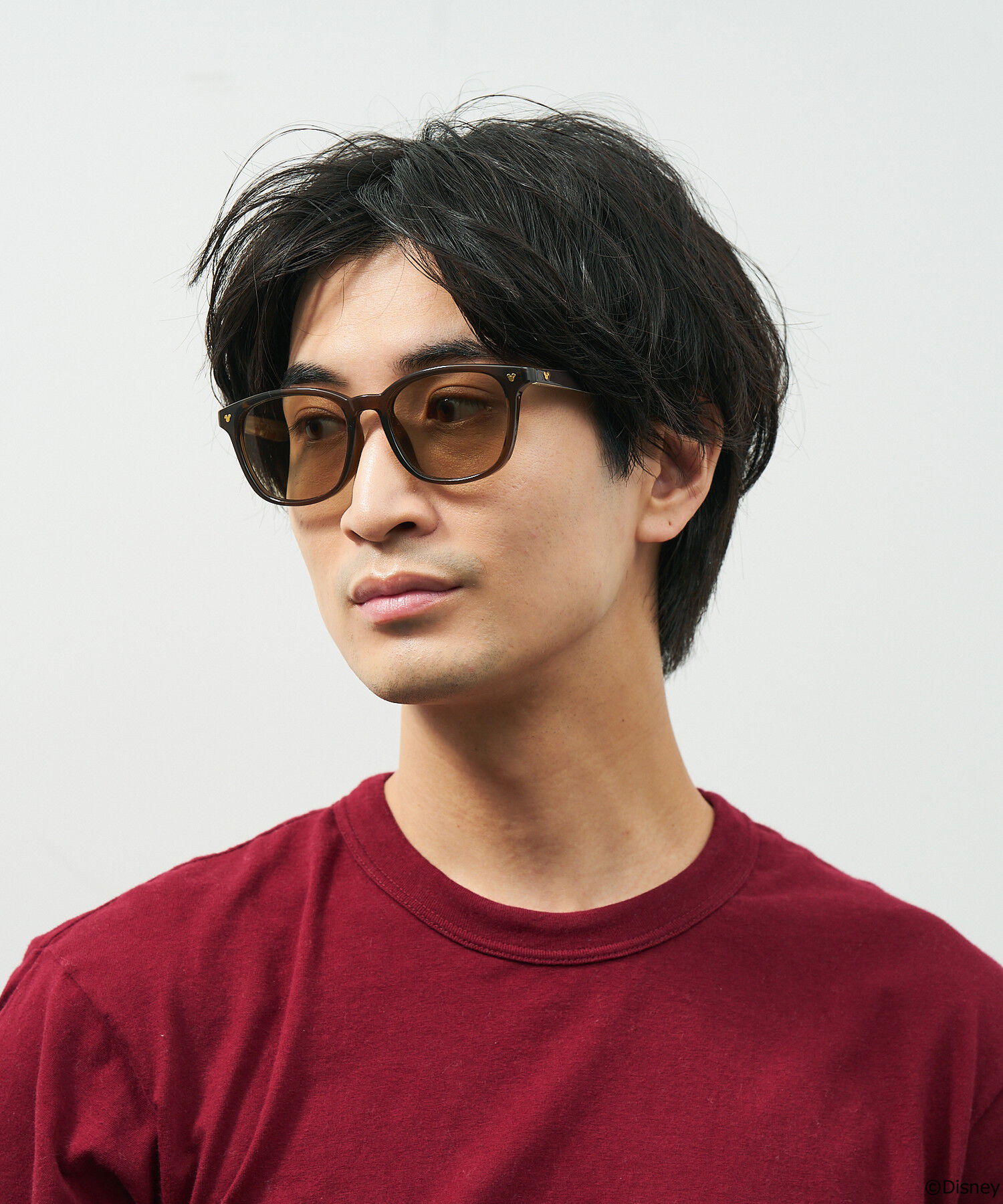  「ウェリントン型 サングラス Disney Collection created by Zoff &rdquo;Sunglasses&rdquo; ディズニー」|メガネ|