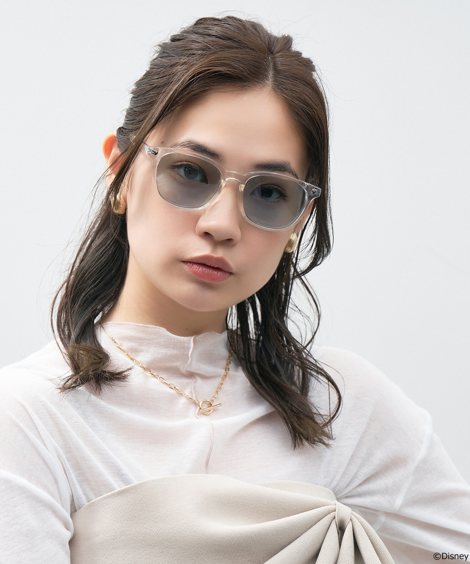  「ウェリントン型 サングラス Disney Collection created by Zoff &rdquo;Sunglasses&rdquo; ディズニー」|メガネ|