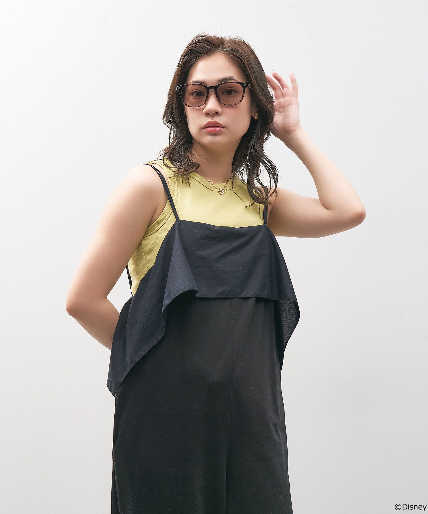  「ウェリントン型 サングラス Disney Collection created by Zoff &rdquo;Sunglasses&rdquo; ディズニー」|メガネ|