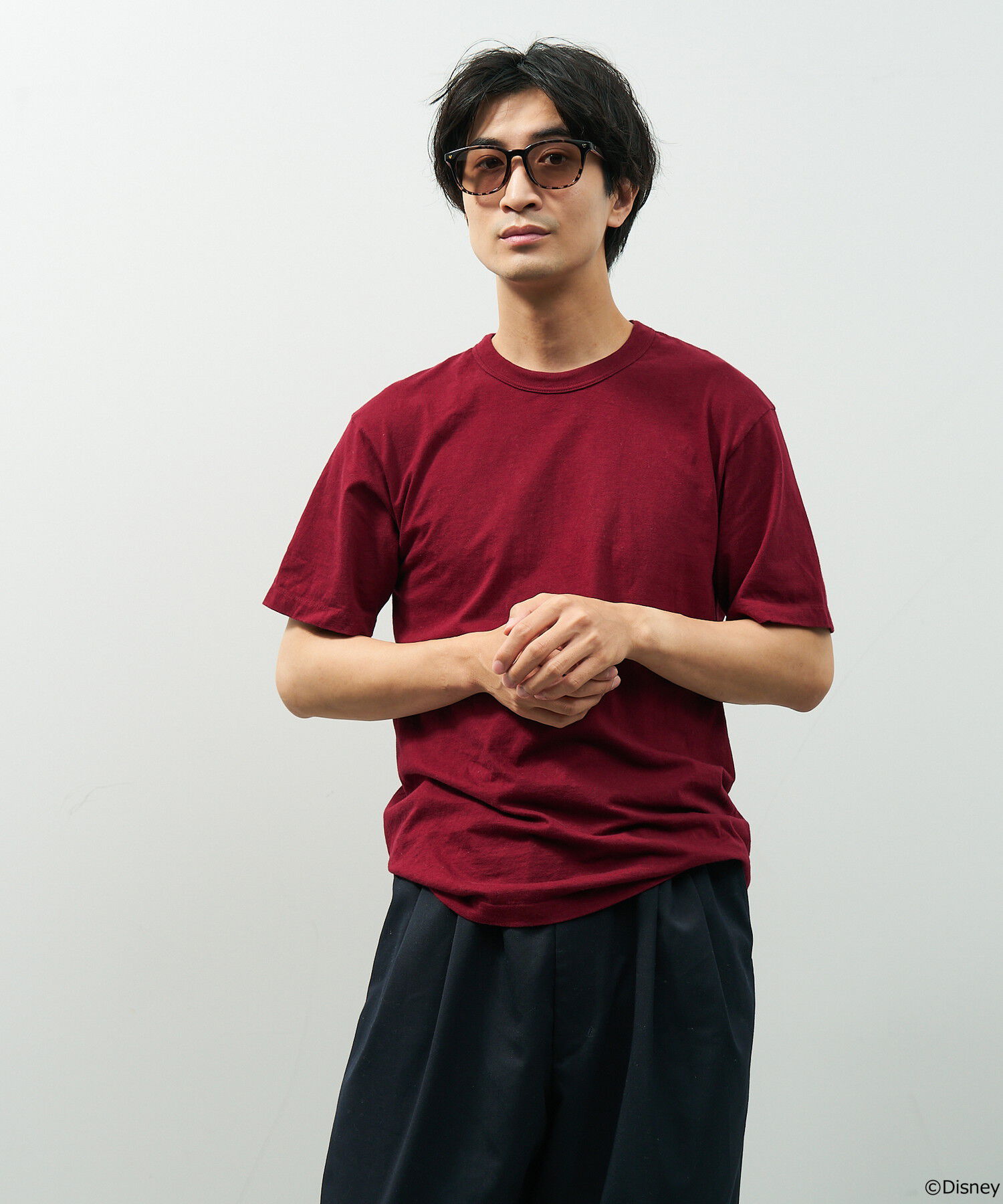  「ウェリントン型 サングラス Disney Collection created by Zoff &rdquo;Sunglasses&rdquo; ディズニー」|メガネ|