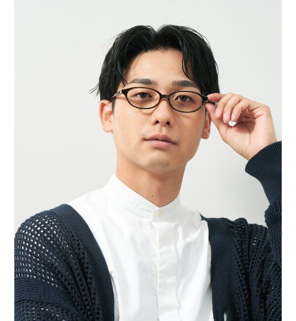  「オーバル型 メガネ｜きちんと感と上質感あふれるフレーム  レンズ交換券付」|メガネ|