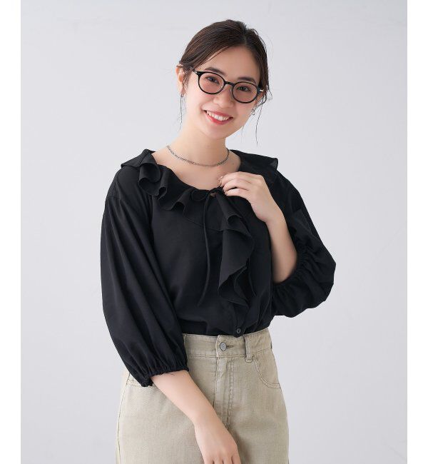  「ボストン型 メガネ│ズレ落ちにくい レザー調のラバーテンプルがオシャレなフレーム｜ レンズ交換券付」|メガネ|