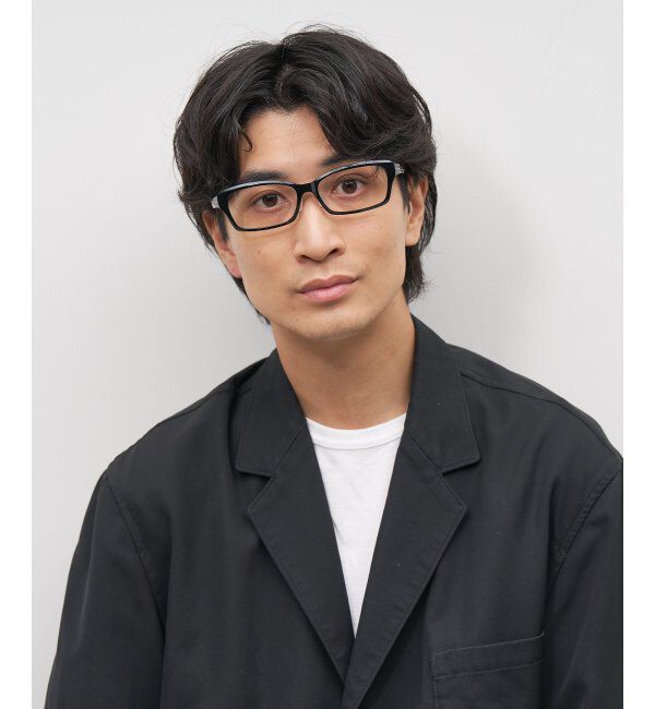  「スクエア型メガネ｜ビジネス｜Zoff｜SMART REGULAR CALRO レンズ交換券付」|メガネ|