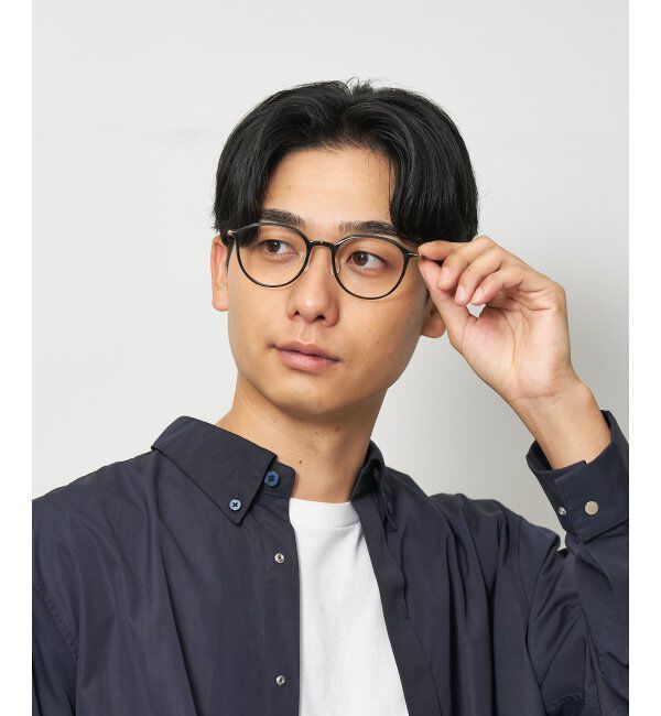  「ボストン型 軽量 メガネ 大人可愛い オフィスカジュアル /SMART SKINNY  レンズ交換券付」|メガネ|