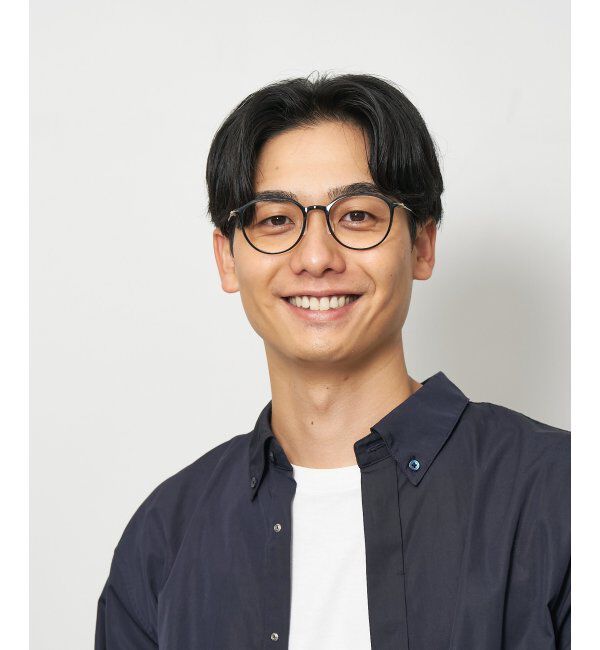  「ボストン型 軽量 メガネ 大人可愛い オフィスカジュアル /SMART SKINNY  レンズ交換券付」|メガネ|