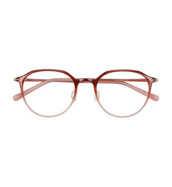  「ボストン型 軽量 メガネ 大人可愛い オフィスカジュアル /SMART SKINNY  レンズ交換券付」|メガネ|