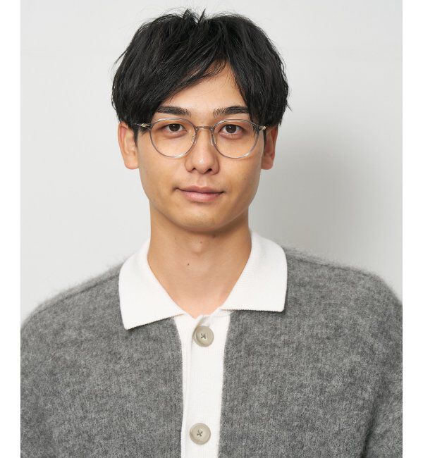  「ボストン型 軽量 メガネ 大人可愛い オフィスカジュアル /SMART SKINNY  レンズ交換券付」|メガネ|