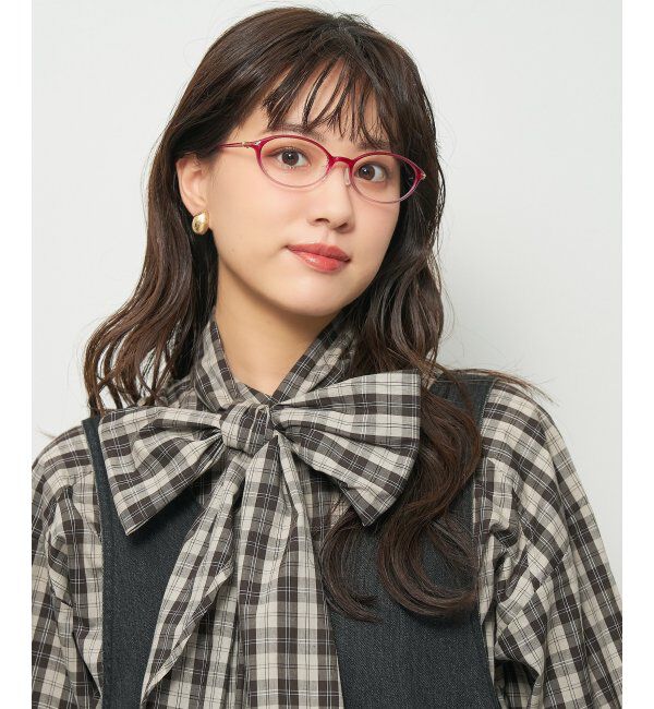  「オーバル型 軽量 メガネ 小ぶりで癖のないフレーム/SMART SKINNY  レンズ交換券付」|メガネ|