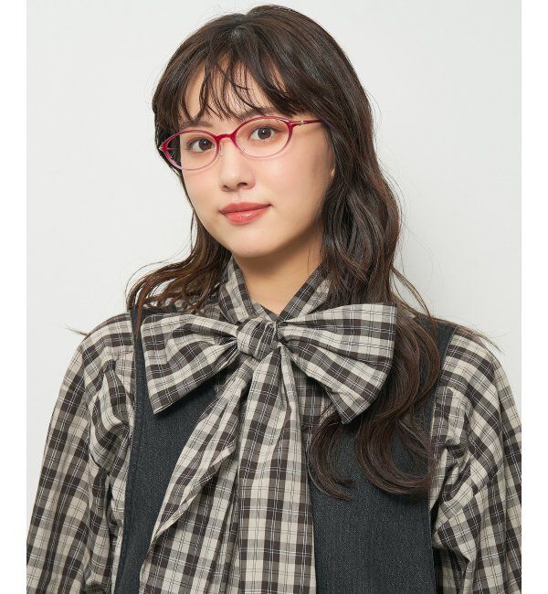  「オーバル型 軽量 メガネ 小ぶりで癖のないフレーム/SMART SKINNY  レンズ交換券付」|メガネ|