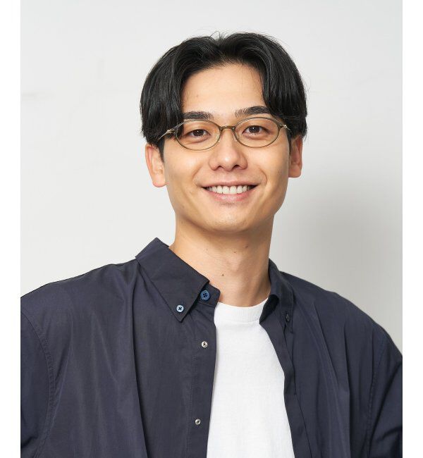  「オーバル型 軽量 メガネ 小ぶりで癖のないフレーム/SMART SKINNY  レンズ交換券付」|メガネ|オリーブ