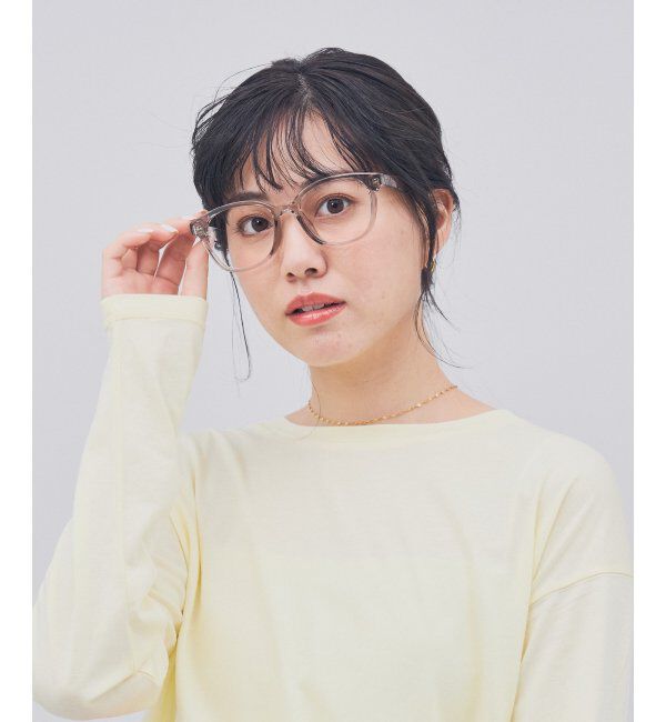  「Zoff｜メガネ｜黒縁フレーム 伊達・度付き｜FASHION レンズ交換券付」|メガネ|