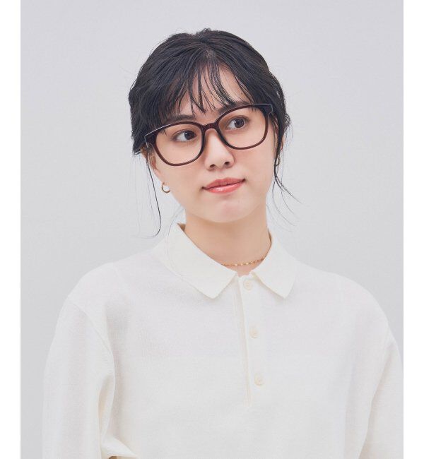  「Zoff｜メガネ｜黒縁フレーム 伊達・度付き｜FASHION レンズ交換券付」|メガネ|