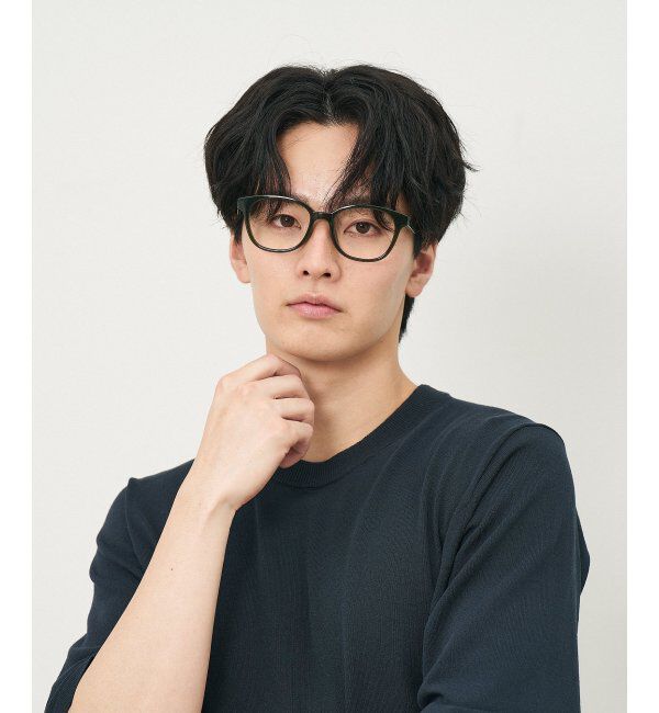  「Zoff｜メガネ｜黒縁フレーム 伊達・度付き｜FASHION レンズ交換券付」|メガネ|