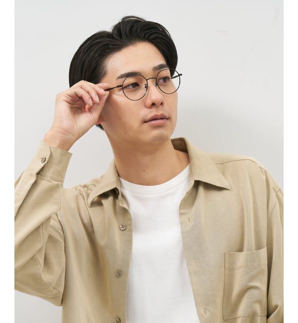  「[中顔面短縮みえメガネ]Zoff｜メガネ｜メタルフレーム 伊達・度付き｜FASHION METAL レンズ交換券付」|メガネ|