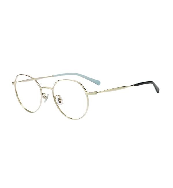  「[中顔面短縮みえメガネ]Zoff｜メガネ｜メタルフレーム 伊達・度付き｜FASHION METAL レンズ交換券付」|メガネ|