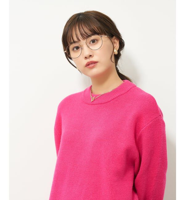  「[中顔面短縮みえメガネ]Zoff｜メガネ｜メタルフレーム 伊達・度付き｜FASHION METAL レンズ交換券付」|メガネ|