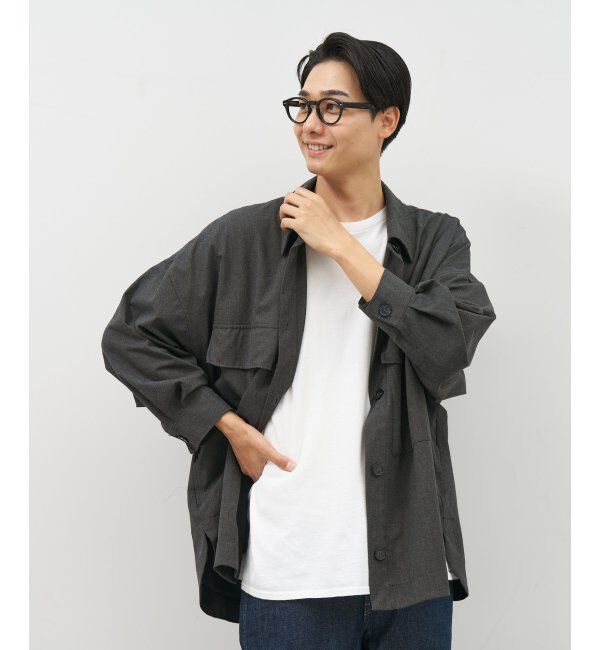  「Zoff｜ボストン型 メガネ｜黒縁フレーム 伊達・度付き レンズ交換券付」|メガネ|