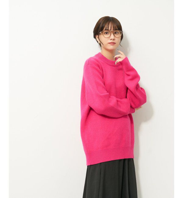  「Zoff｜ボストン型 メガネ｜黒縁フレーム 伊達・度付き レンズ交換券付」|メガネ|ブラウン系その他1