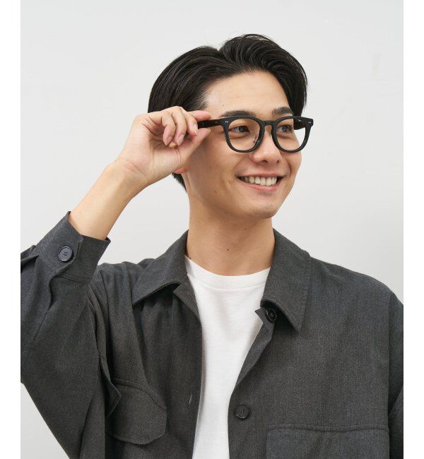  「Zoff｜メガネ｜太縁フレーム 伊達・度付き｜FASHION AUTUMN レンズ交換券付」|メガネ|ブラック