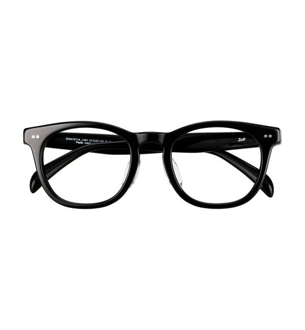  「Zoff｜メガネ｜太縁フレーム 伊達・度付き｜FASHION AUTUMN レンズ交換券付」|メガネ|