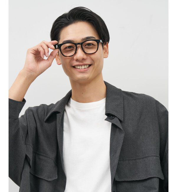  「Zoff｜メガネ｜太縁フレーム 伊達・度付き｜FASHION AUTUMN レンズ交換券付」|メガネ|茶系デミ