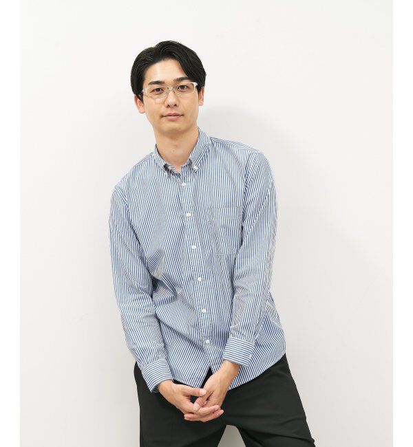  「スクエア型メガネ｜似合うを科学したメガネ(Zoff NEW STANDARD) レンズ交換券付」|メガネ|シルバー