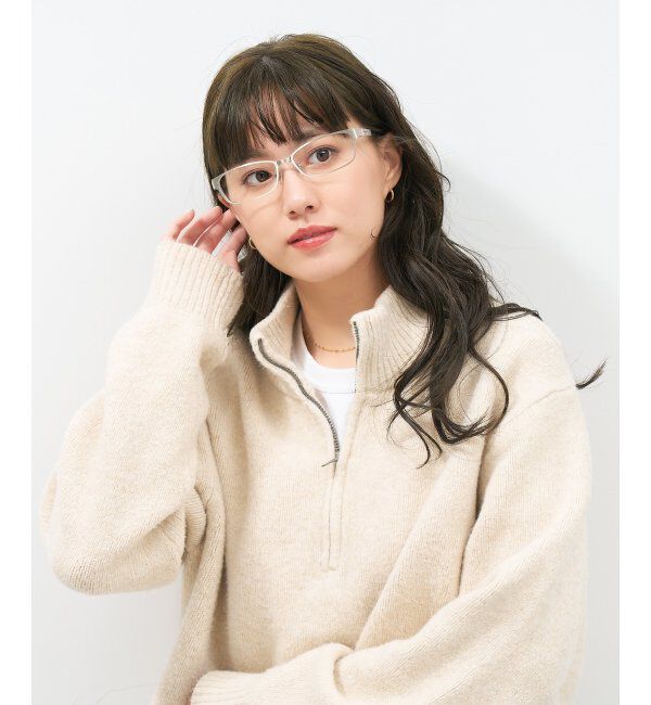  「スクエア型メガネ｜似合うを科学したメガネ(Zoff NEW STANDARD) レンズ交換券付」|メガネ|