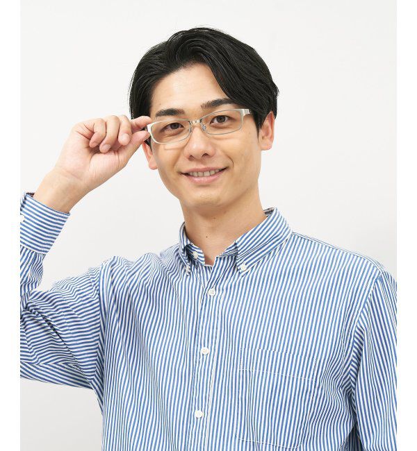  「スクエア型メガネ｜似合うを科学したメガネ(Zoff NEW STANDARD) レンズ交換券付」|メガネ|