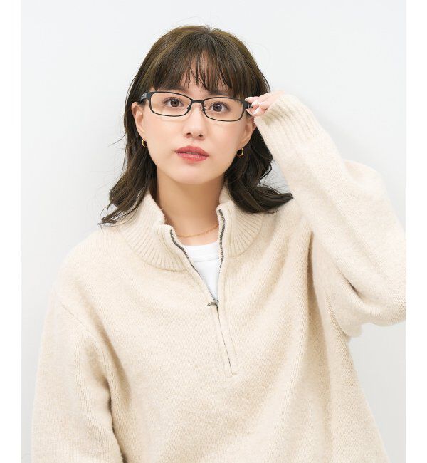 「スクエア型メガネ｜似合うを科学したメガネ(Zoff NEW STANDARD) レンズ交換券付」|メガネ|
