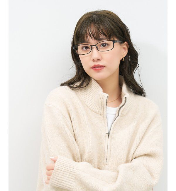  「スクエア型メガネ｜似合うを科学したメガネ(Zoff NEW STANDARD) レンズ交換券付」|メガネ|