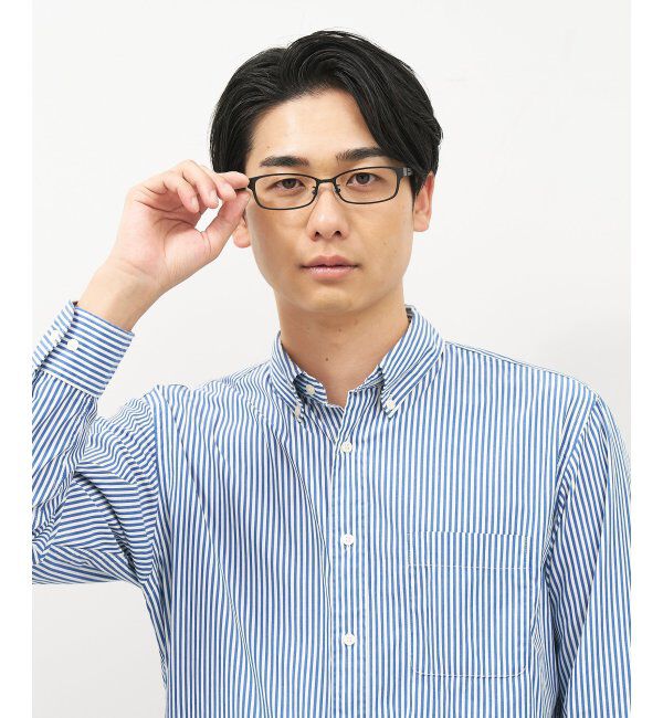  「スクエア型メガネ｜似合うを科学したメガネ(Zoff NEW STANDARD) レンズ交換券付」|メガネ|