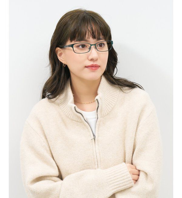  「スクエア型メガネ｜似合うを科学したメガネ(Zoff NEW STANDARD) レンズ交換券付」|メガネ|